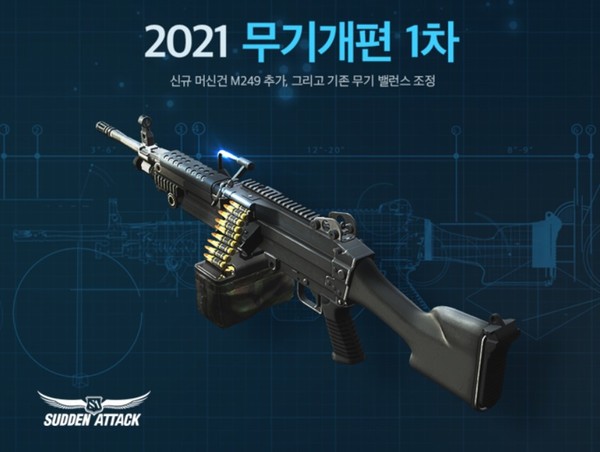 ＜서든어택＞ '2021 무기개편 1차' 업데이트 홍보 포스터 ⓒ 넥슨