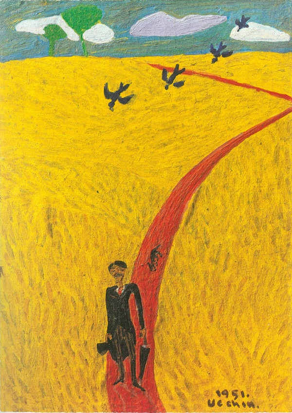 장욱진 ＜자화상＞(1951)ⓒ 국립현대미술관