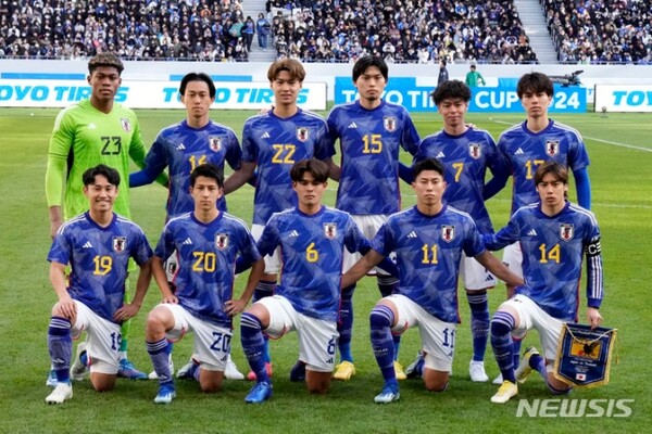 일본 축구대표팀 ⓒ뉴시스