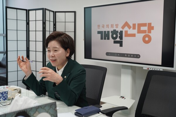 개혁신당 양향자 원내대표.  ⓒ 양향자 의원실