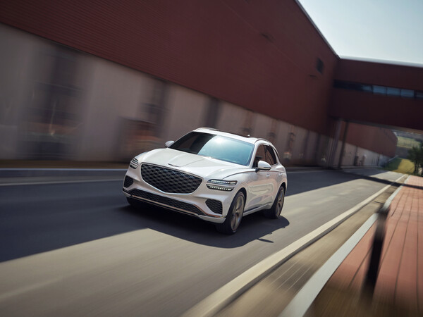 GV70 부분변경 모델. © 제네시스