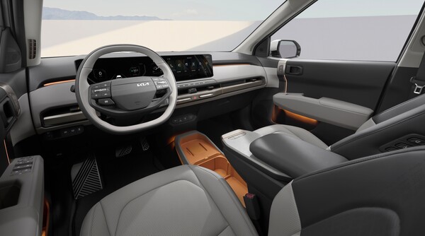 더 기아 EV3 내장. © 뉴시스