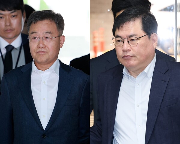 화천대유자산관리 대주주 김만배씨, 유동규 전 성남도시개발공사 기획본부장. ⓒ 뉴시스