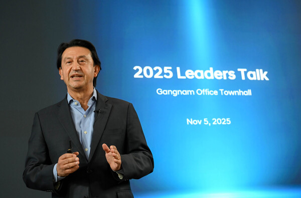 호세 무뇨스 현대차 사장이 5일 현대차 강남대로 사옥에서 발언하는 모습. ⓒ현대차