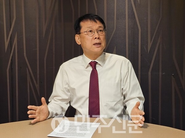 윤두현 그랜드코리아레저(GKL) 사장. ⓒ민주신문