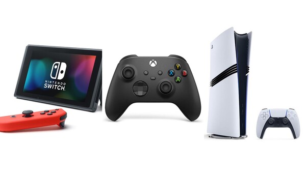 (왼쪽부터) 닌텐도 스위치, 엑스박스, 플레이스테이션. ⓒ 각 홈페이지