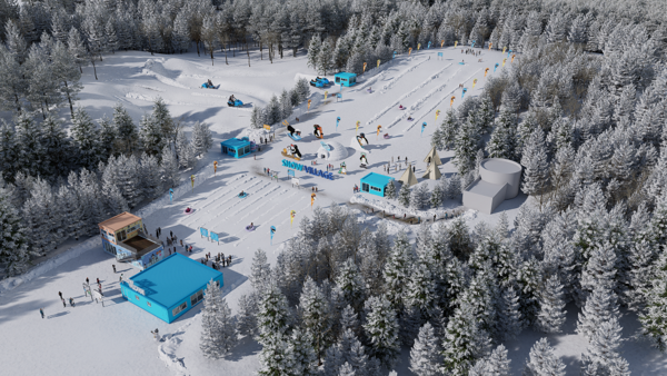 핑구 스노우빌리지 MAP ⓒ 휘닉스 파크